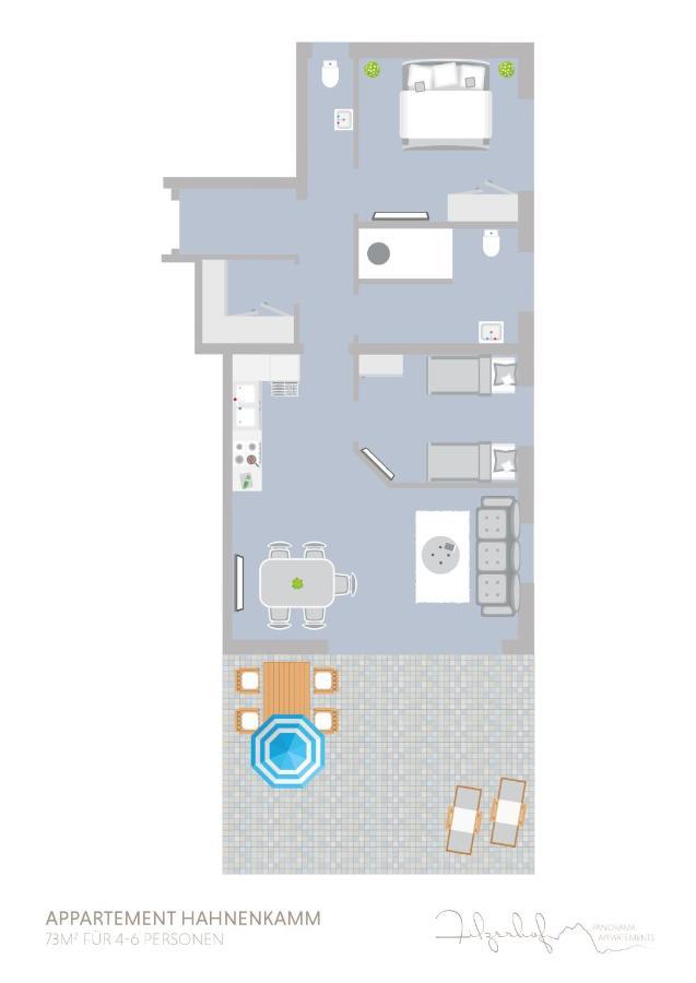Panorama Appartements Filzerhof Kirchberg in Tirol Eksteriør billede